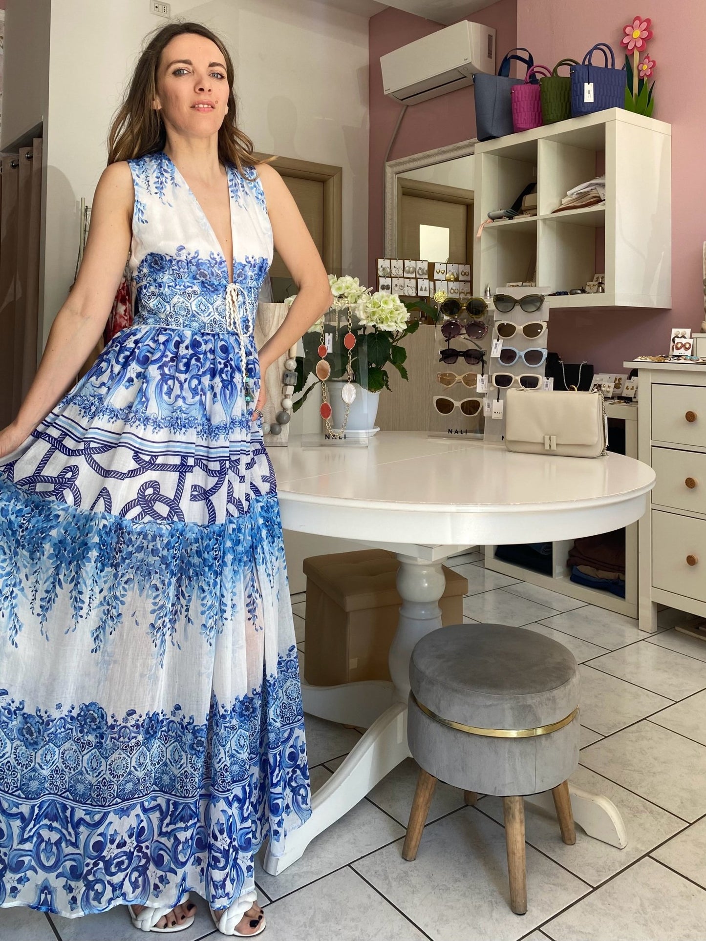 ABITO LUNGO AMOSA - Fanatica Boutique