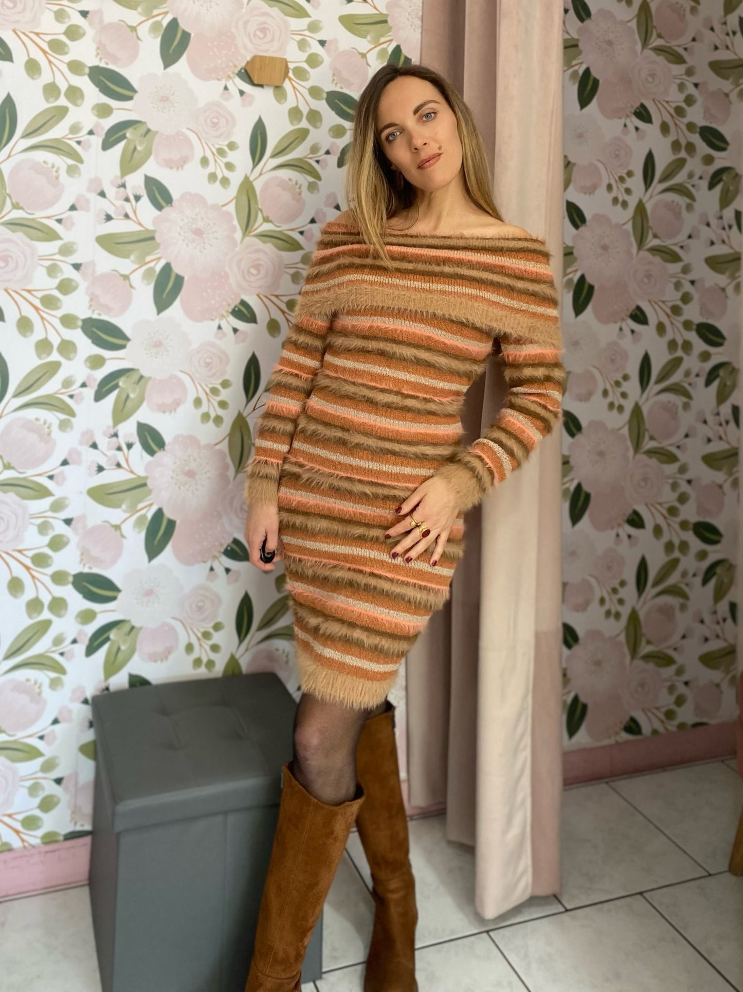 ABITO MAGLIA AMOSA - Fanatica Boutique