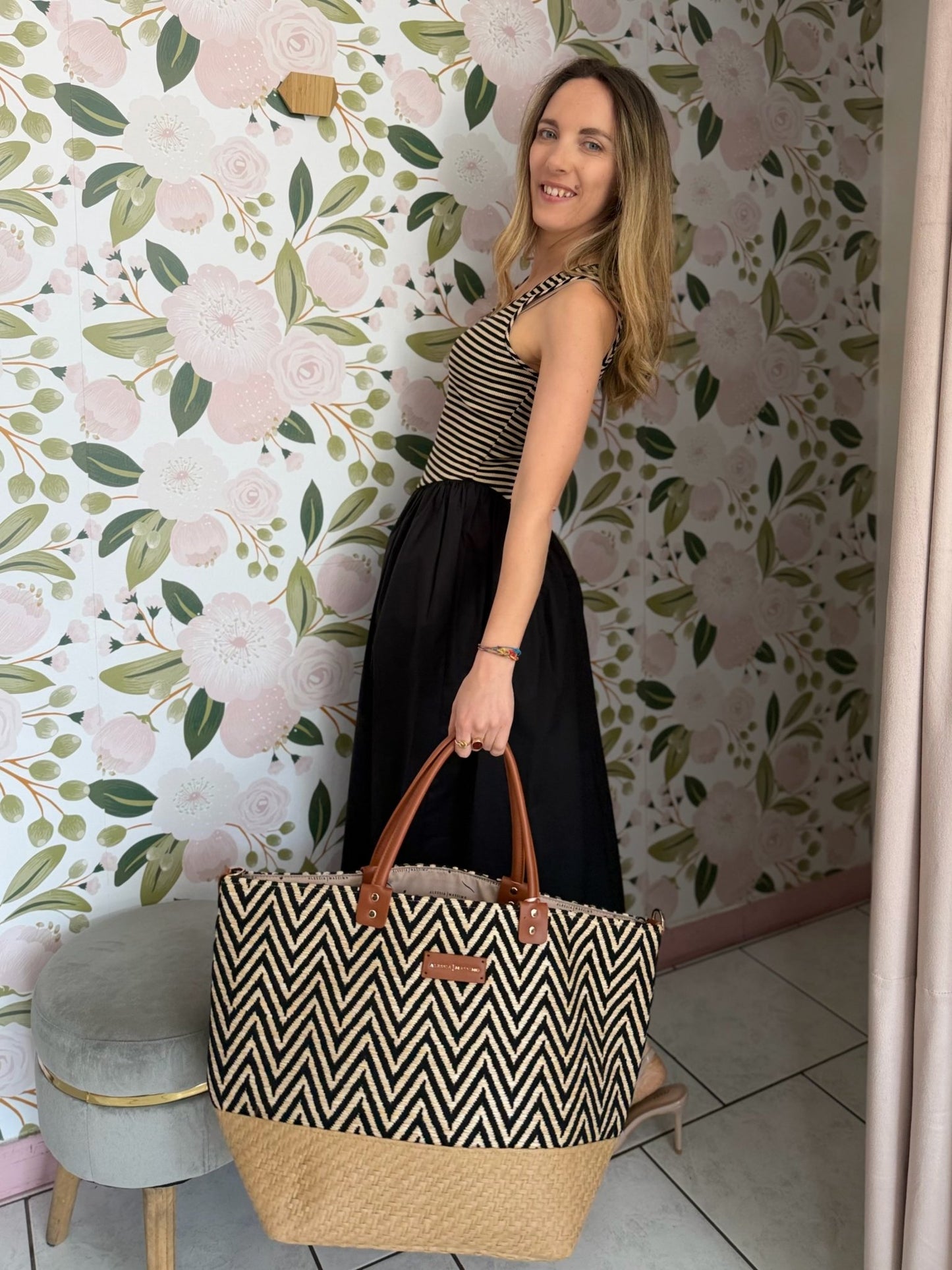 ABITO RIGHE LE SARTE DEL SOLE - Fanatica Boutique
