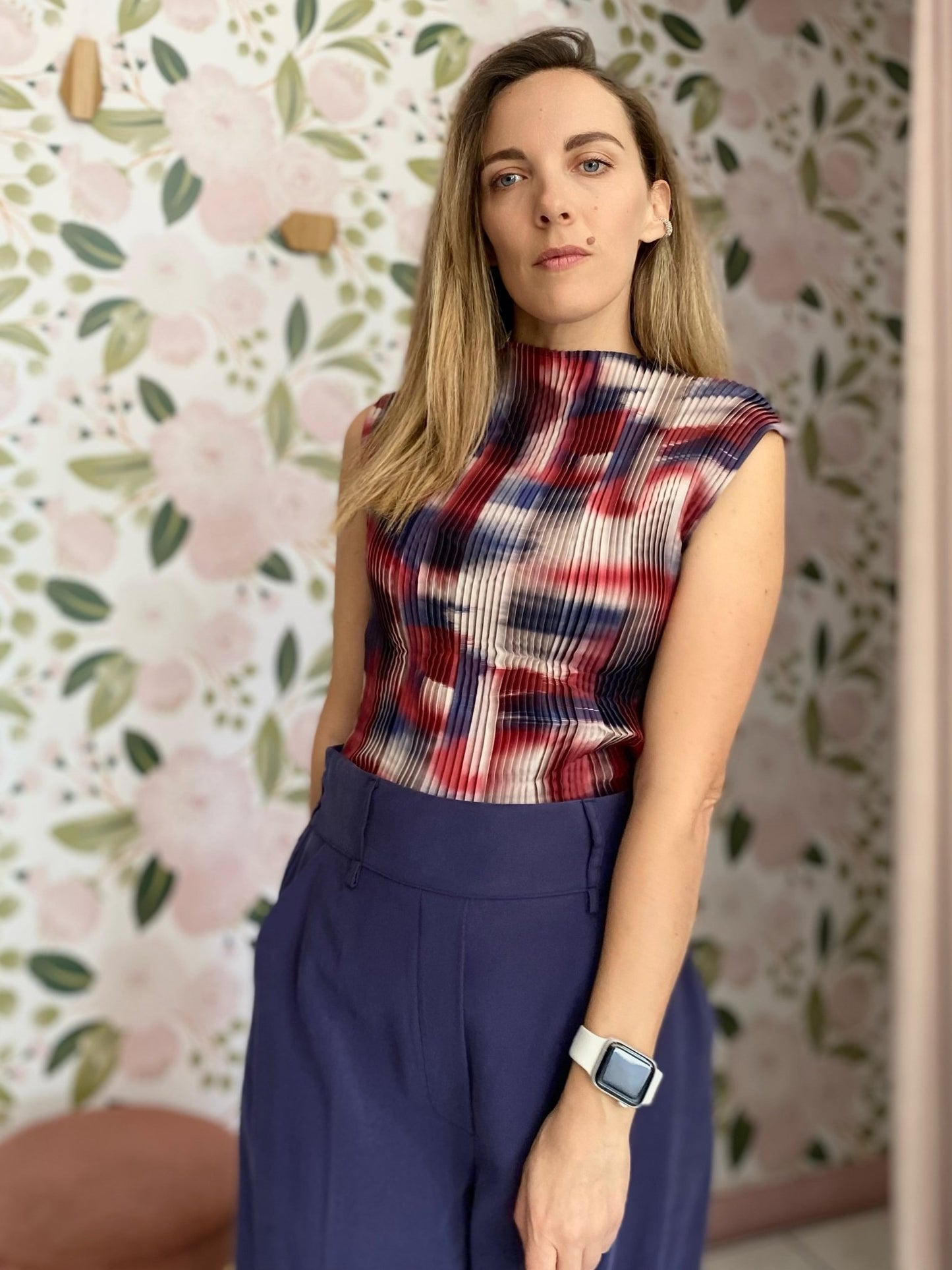 BLUSA PLISSETTATA LE SARTE DEL SOLE - Fanatica Boutique