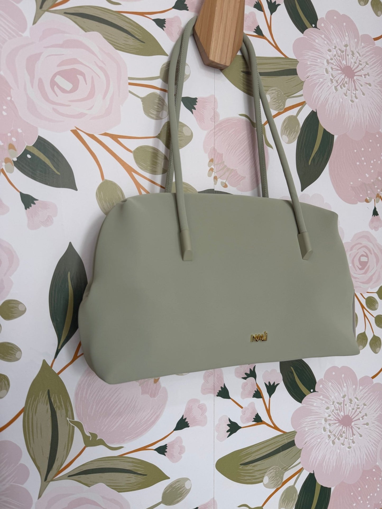 BORSA CASSI BIG A SPALLA VERDE NALI - Fanatica Boutique