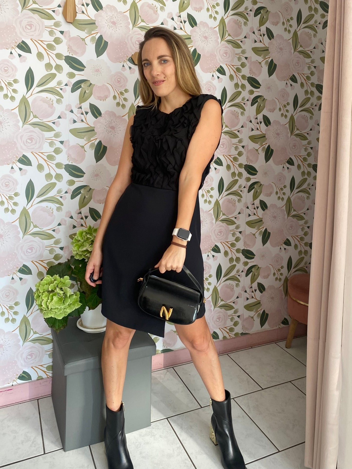 BORSA KADY A MANO + TRACOLLA NERO NALI - Fanatica Boutique
