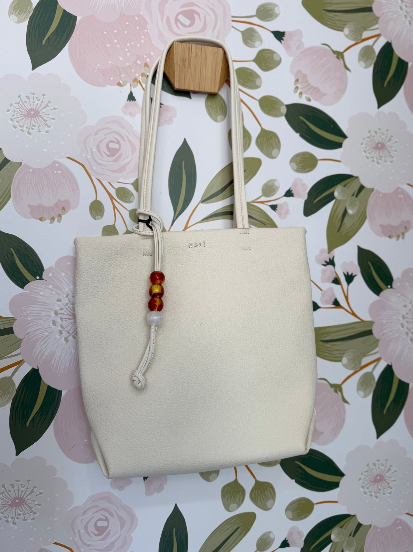 BORSA TORONTO SMALL A SPALLA+ MANICO BIANCO NALI - Fanatica Boutique