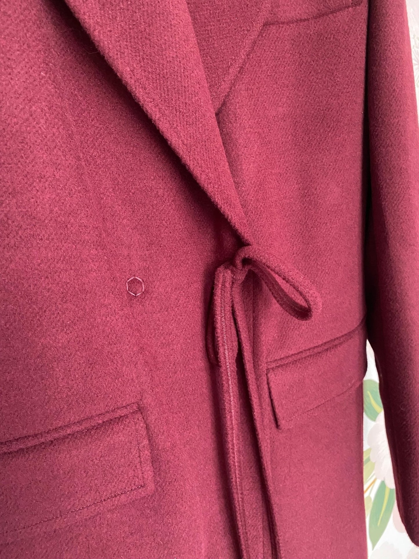 CAPPOTTO LUNGO CON FIOCCHETTO LE SARTE DEL SOLE - Fanatica Boutique