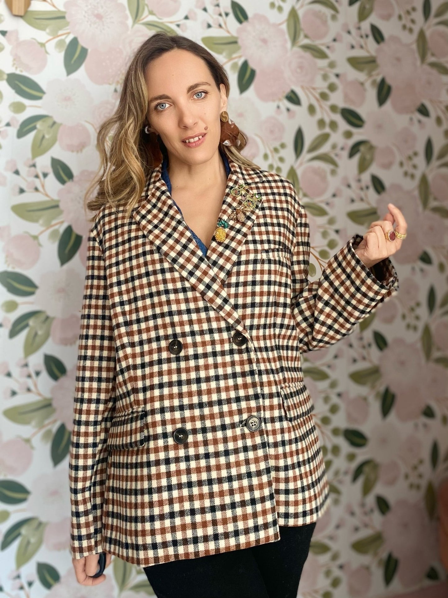 GIACCA OVER QUADRI ECO - Fanatica Boutique