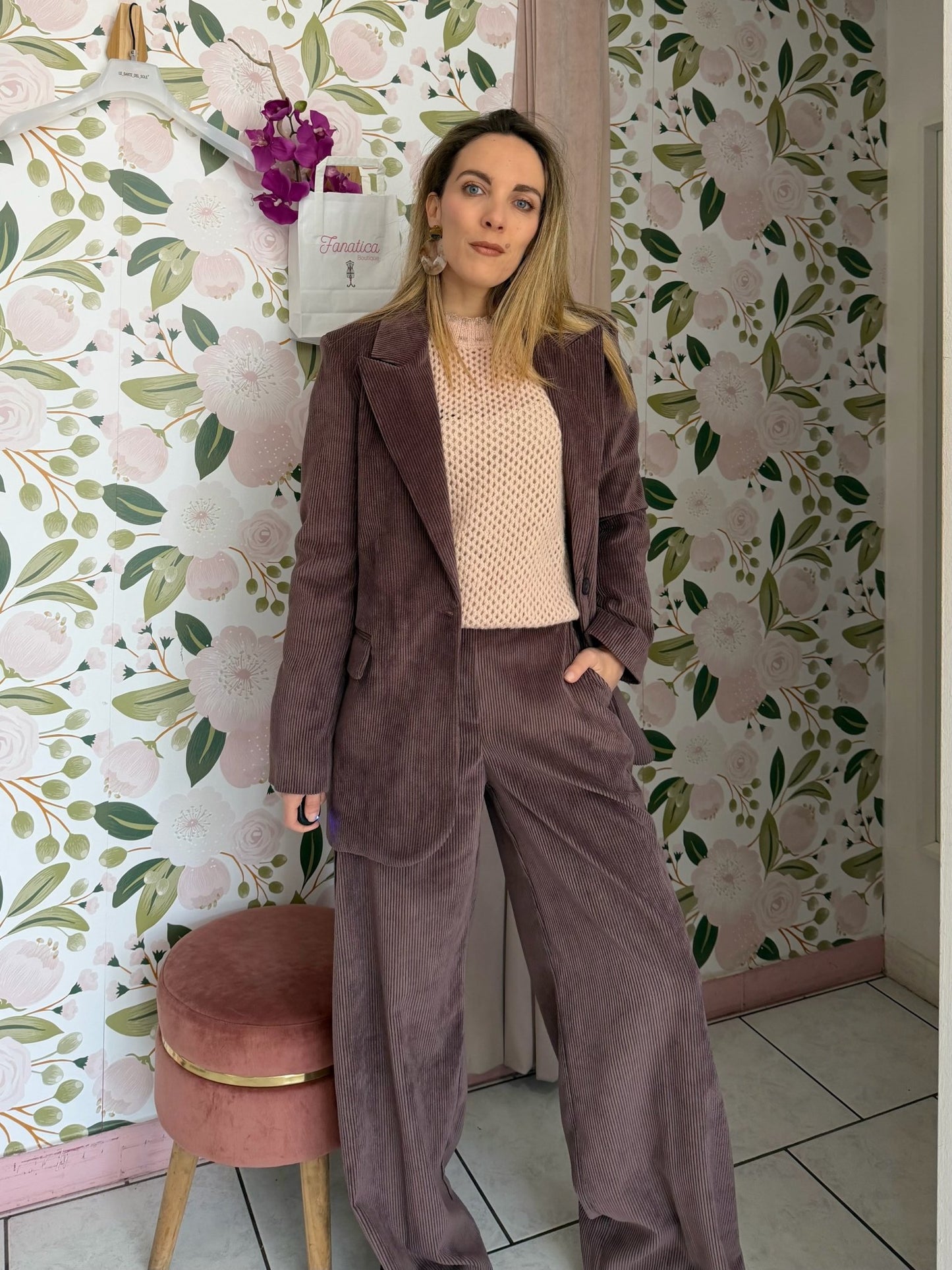 GIACCA VELLUTO LE SARTE DEL SOLE - Fanatica Boutique