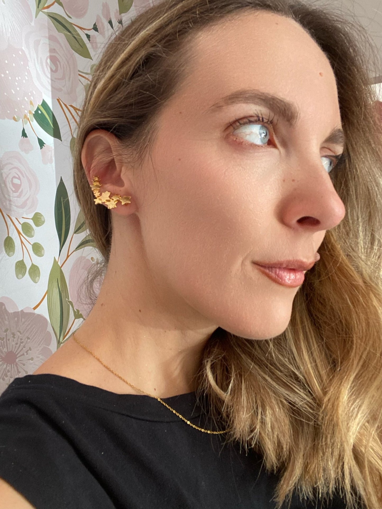 ORECCHINI AVVOLGENTI STELLE ORO NALI - Fanatica Boutique