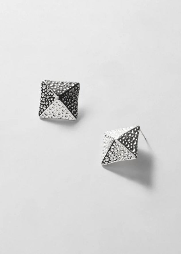 ORECCHINI PONTY CUBE ACC.INOS. ARGENTO NALI - Fanatica Boutique