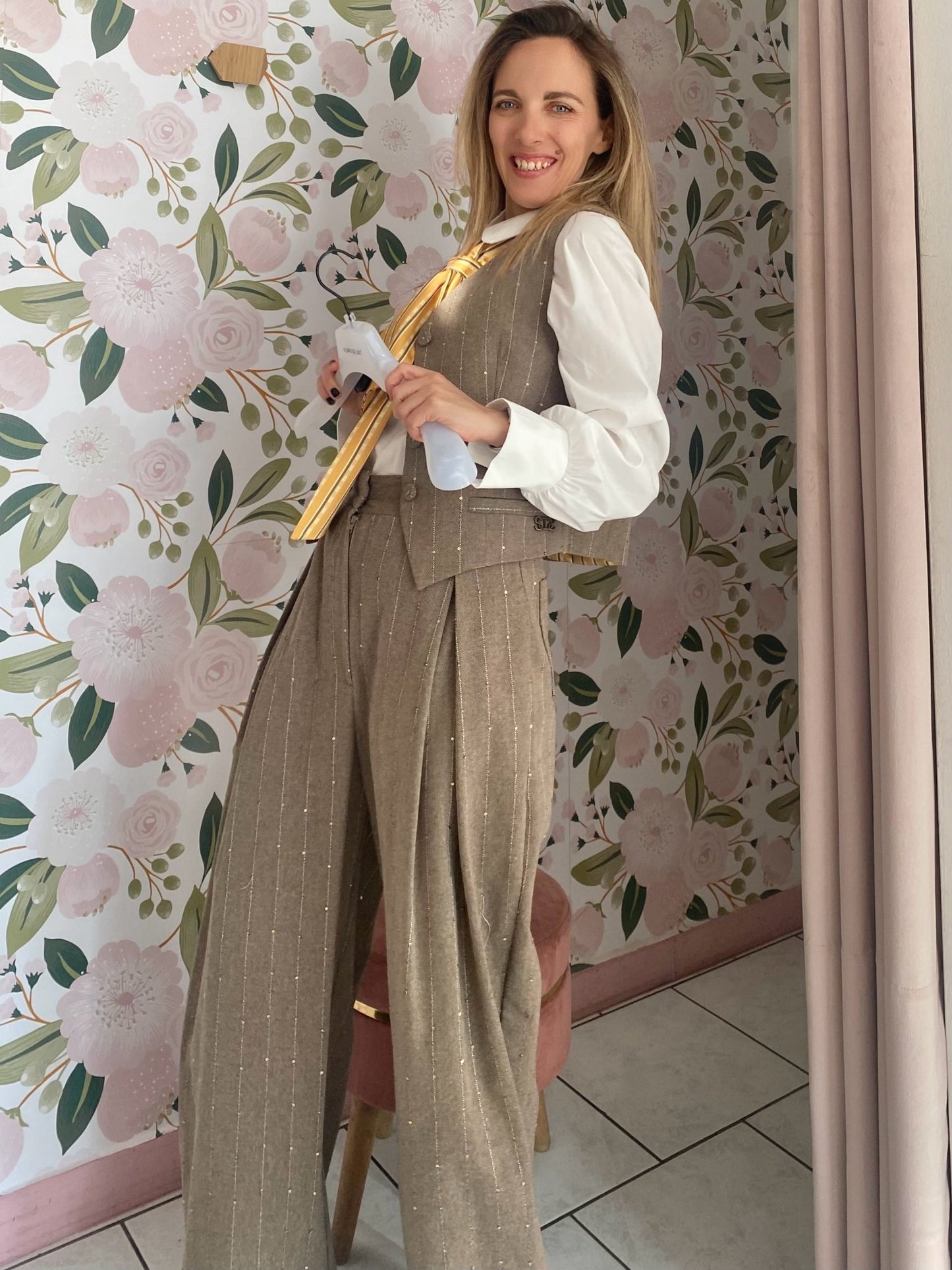PANTALONE LARGO LE SARTE DEL SOLE - Fanatica Boutique