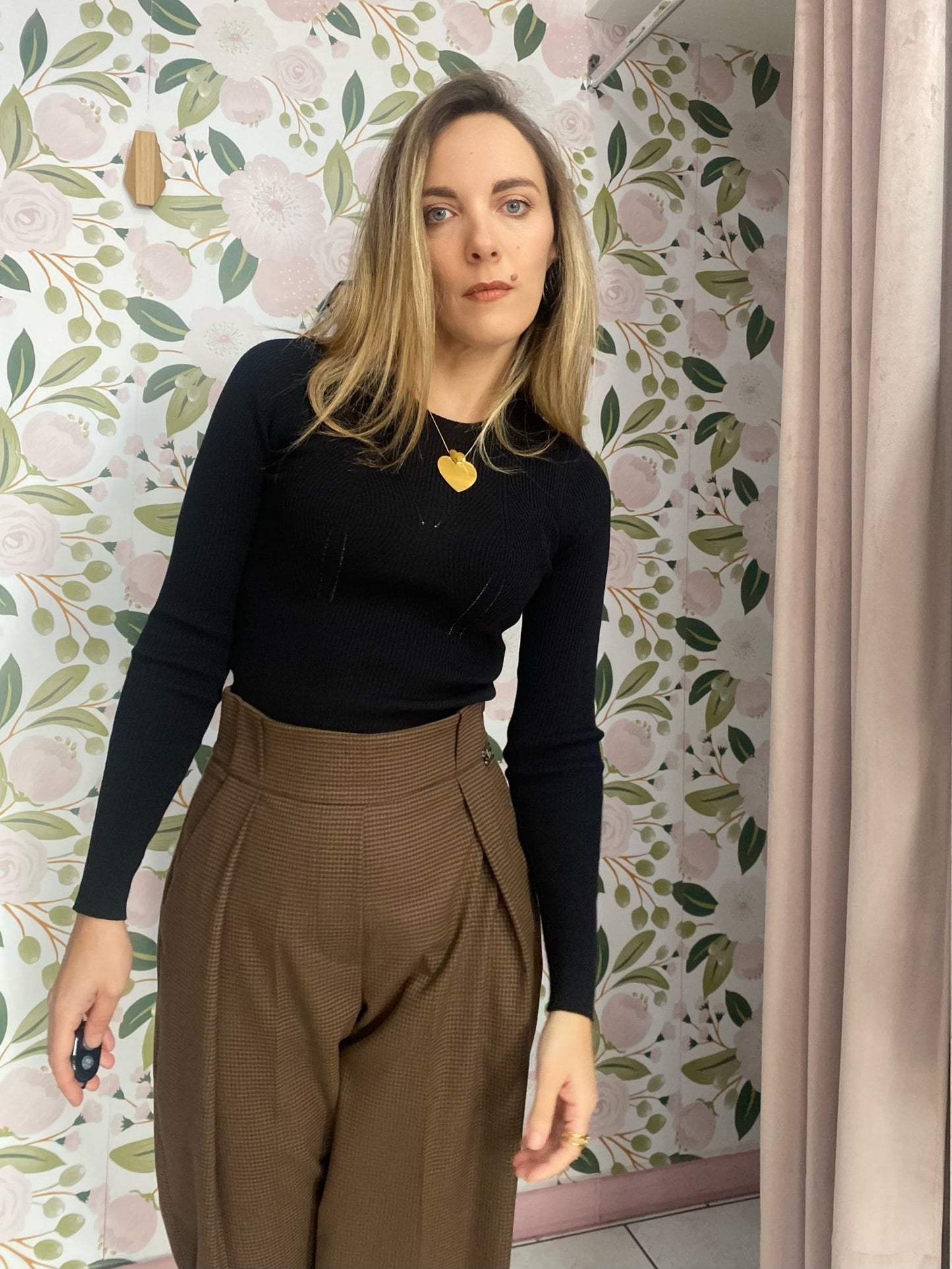 PANTALONE QUADRETTINI LE SARTE DEL SOLE - Fanatica Boutique