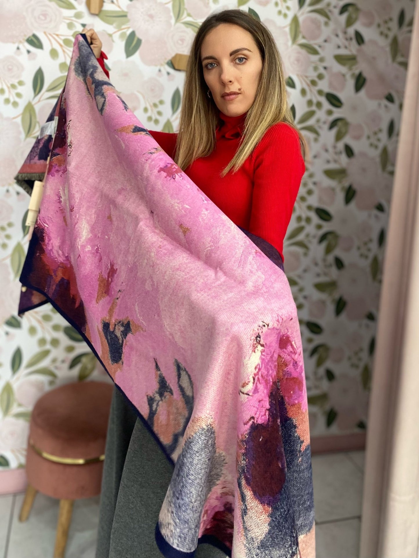 SCIARPA PURPLE ALESSIA MASSIMO - Fanatica Boutique