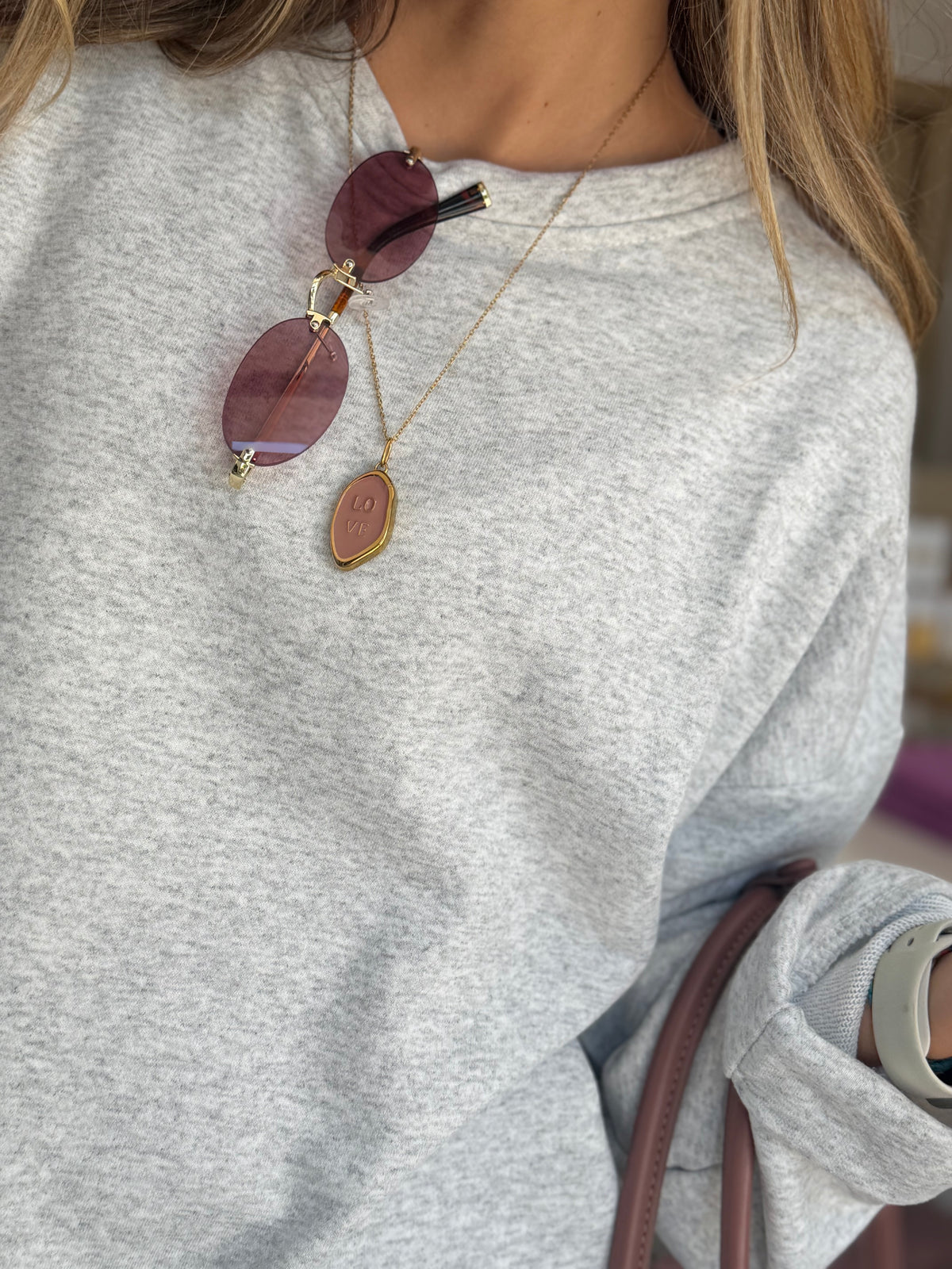 OCCHIALI THIN OVAL ROSA NALI