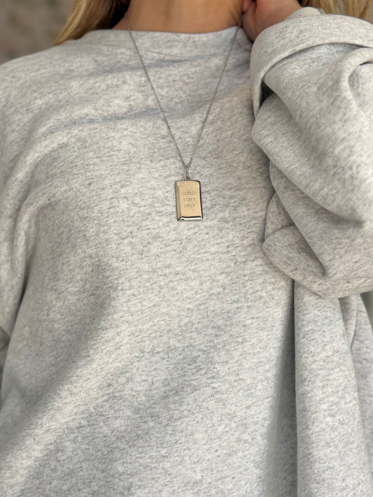 PENDENTE/COLLANA VIBES  ACC.INOS ARGENTO NALI