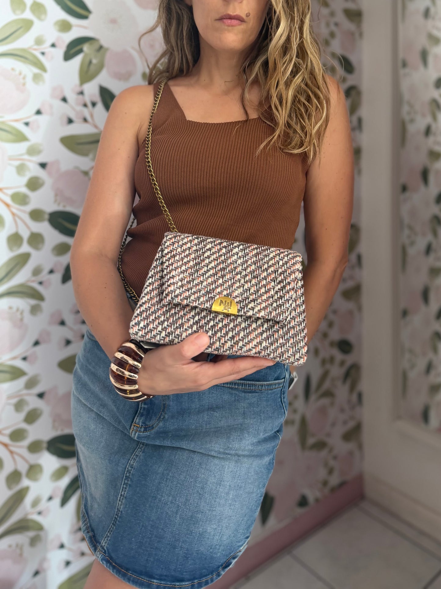 BORSA MARA NEW A SPALLA MARRONE