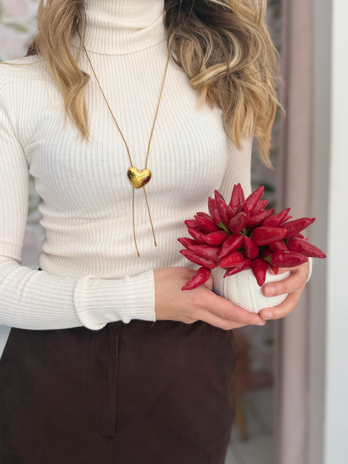 COLLANA ROMANTIC REGOLABILE ORO NALI