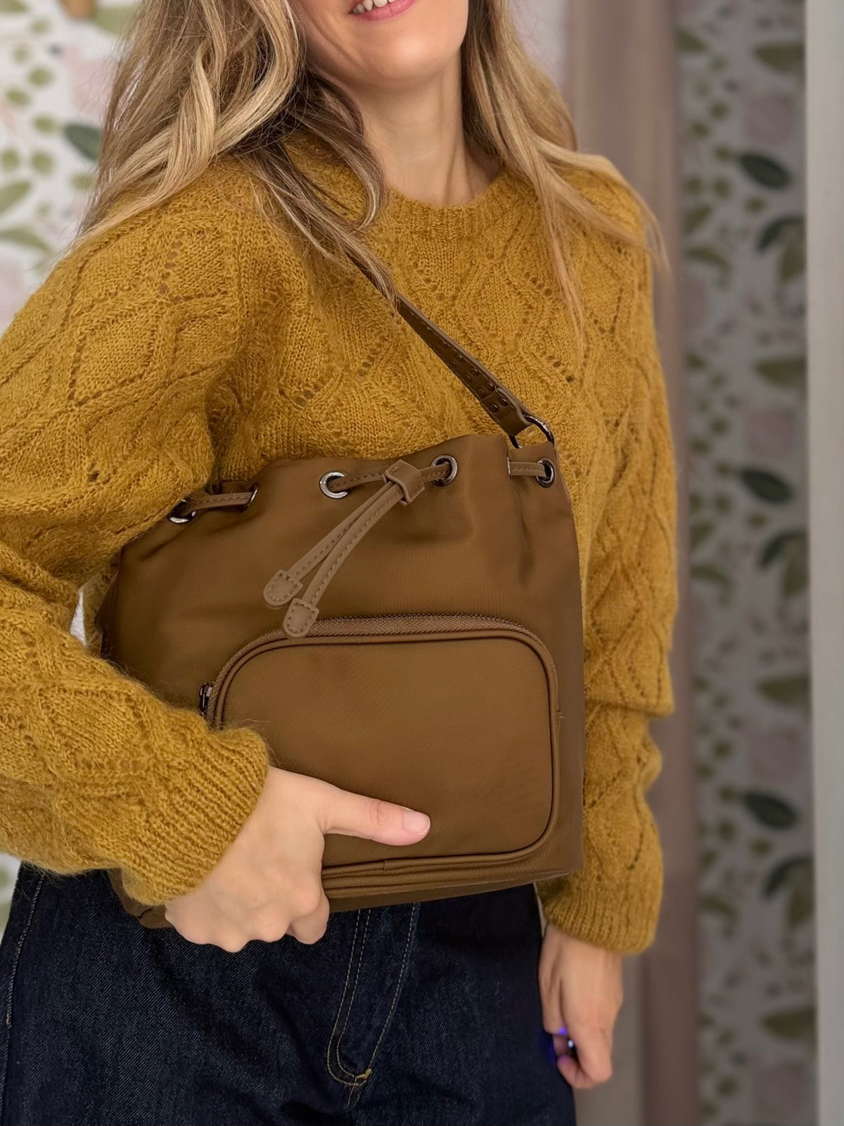 BORSA NOOR SECCHIELLO BRONZO NALI