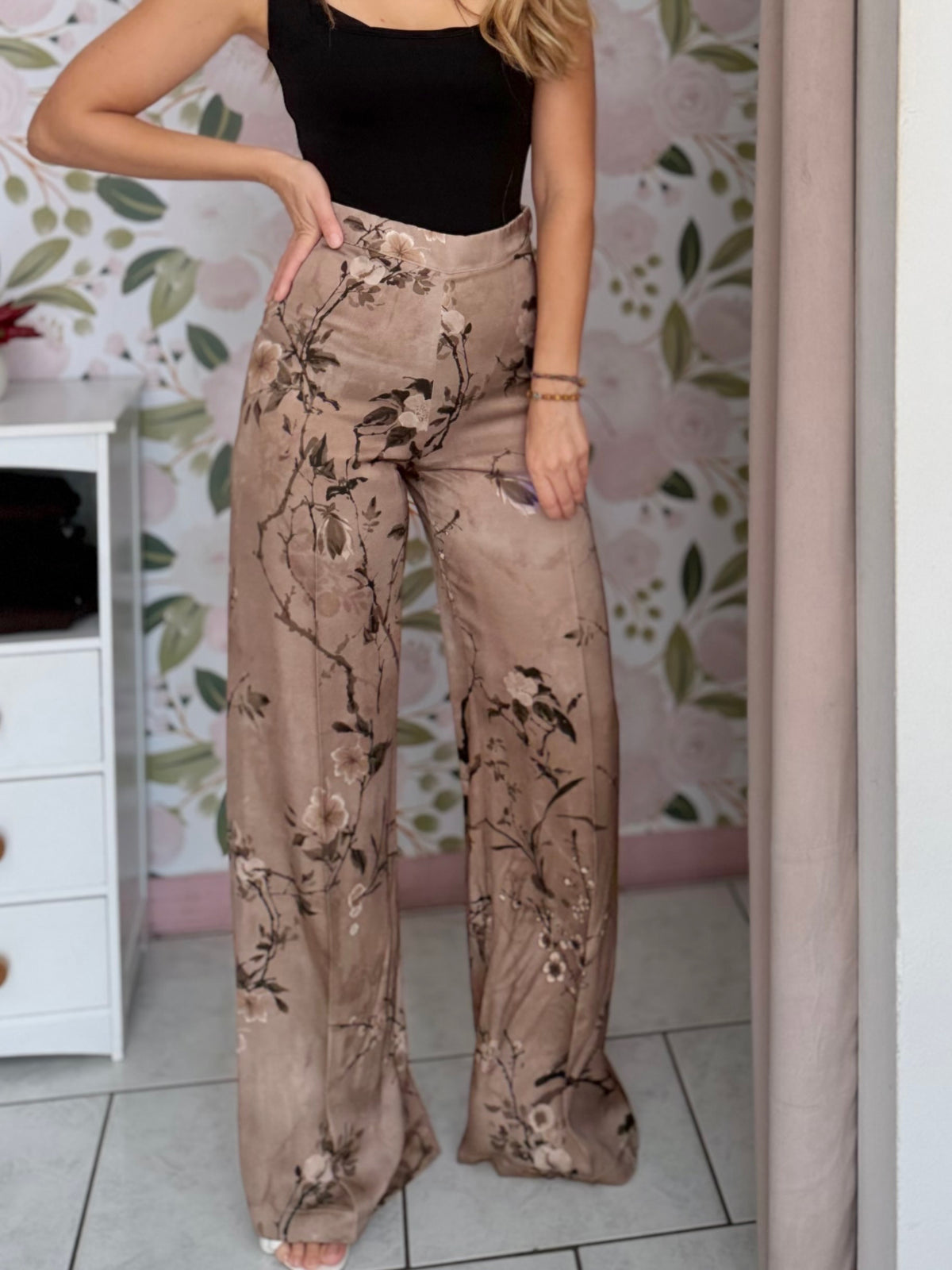 PANTALONE FLOWER LE SARTE DEL SOLE