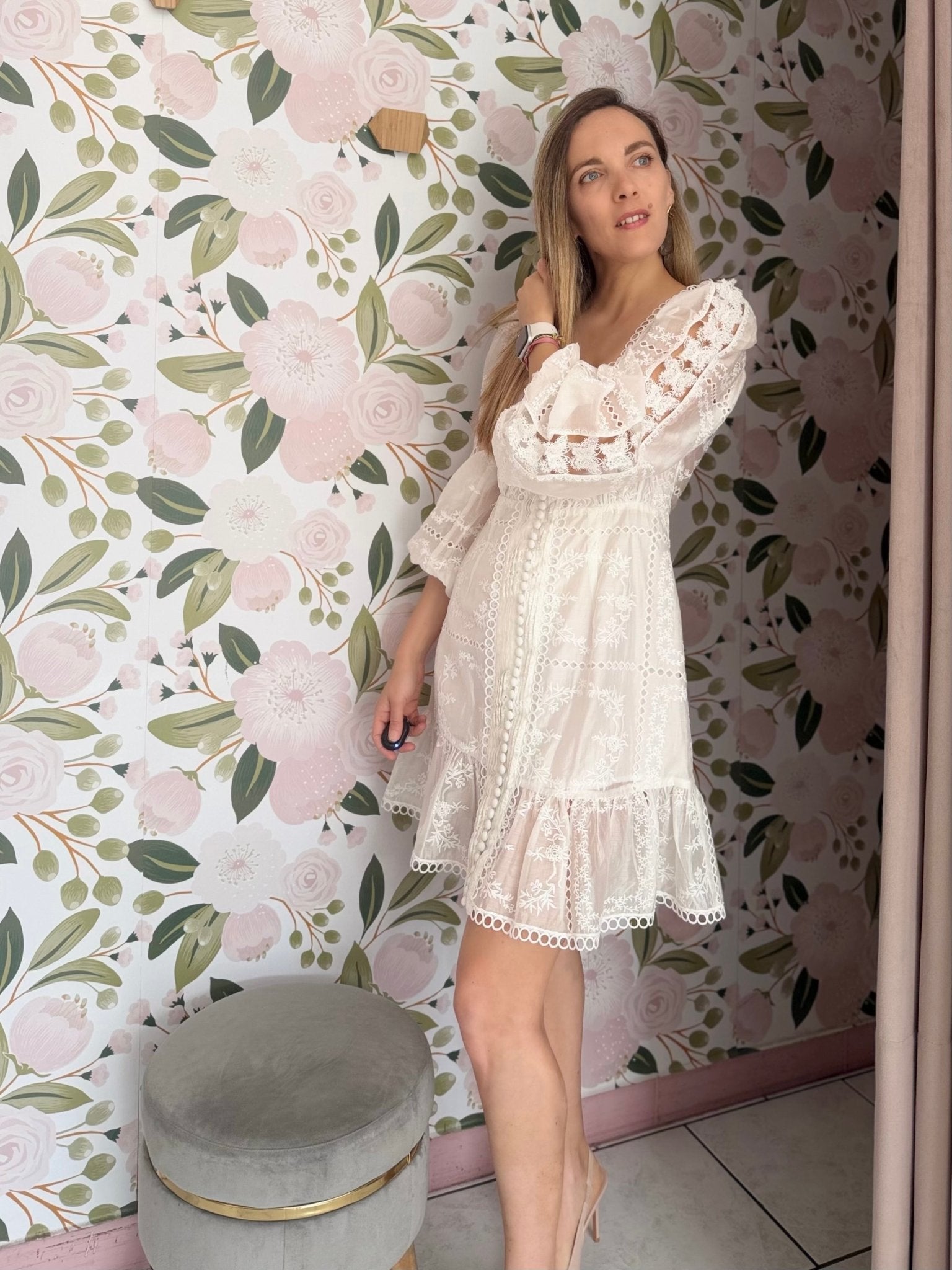 ABITO CORTO PIZZO SAN GALLO AMOSA - Fanatica Boutique