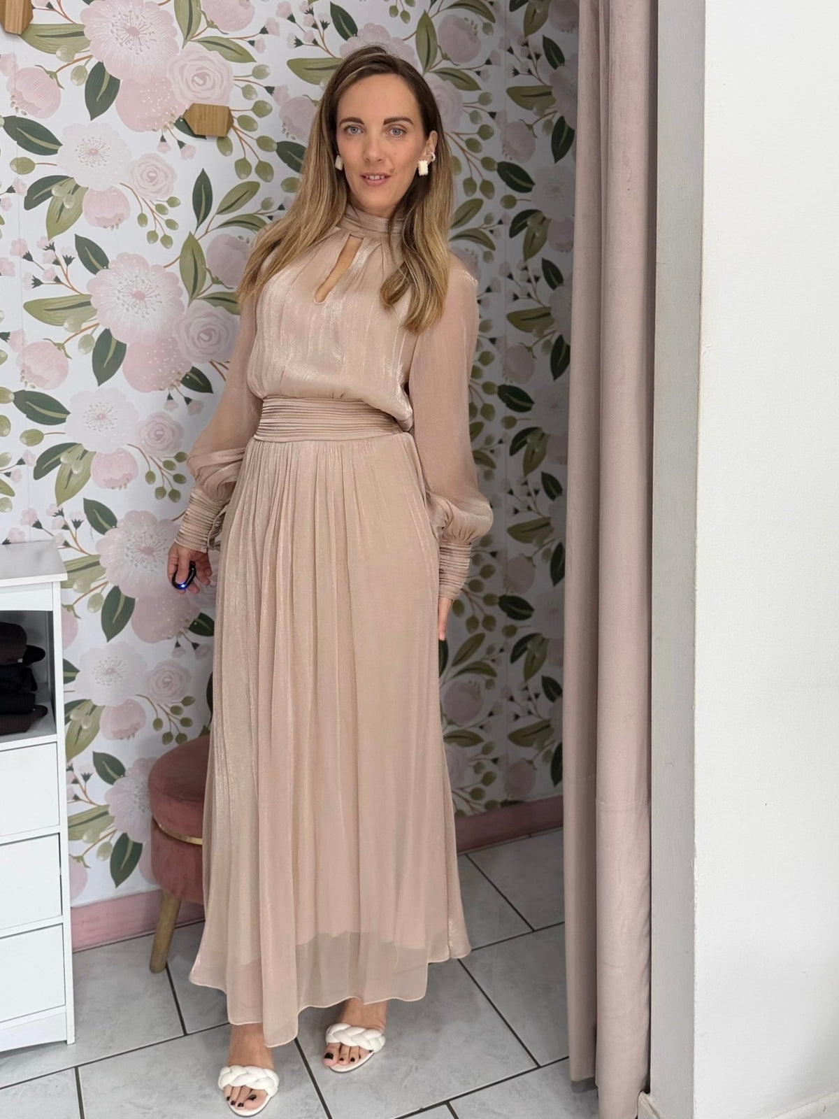ABITO ELEGANTE ROSA ECO - Fanatica Boutique