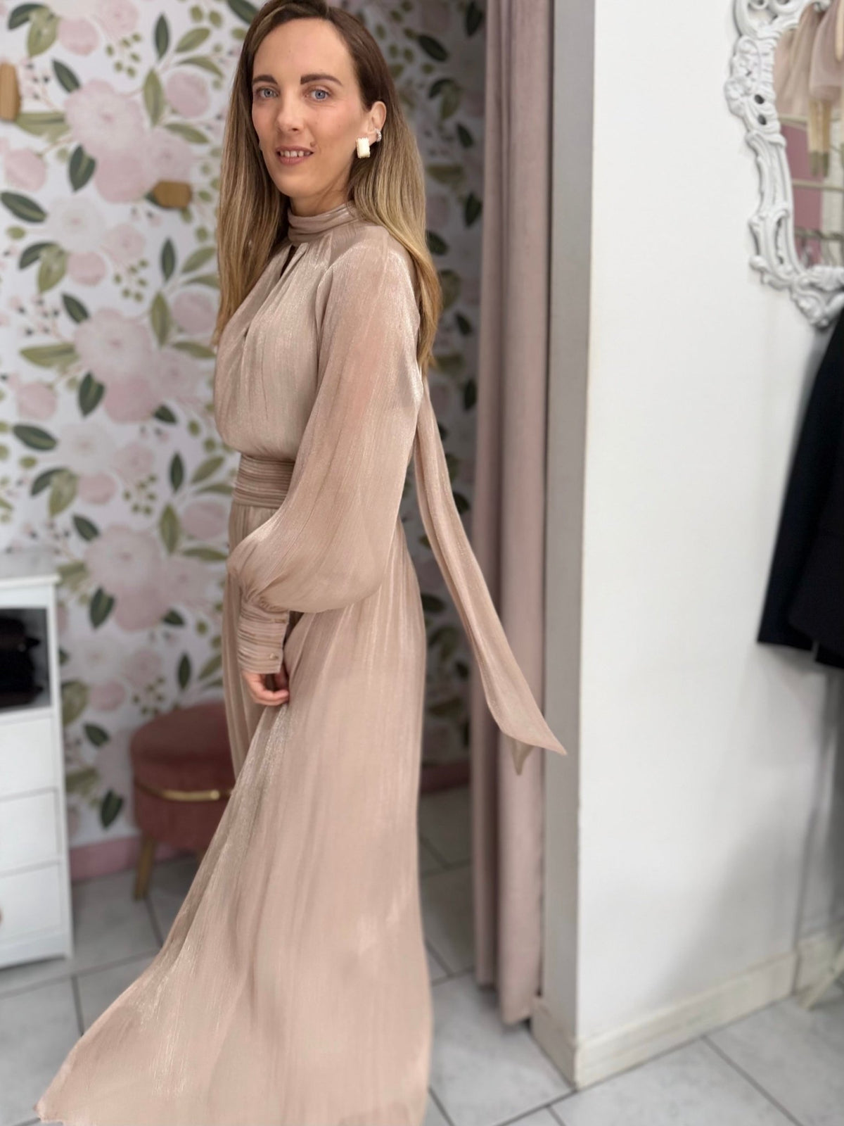 ABITO ELEGANTE ROSA ECO - Fanatica Boutique