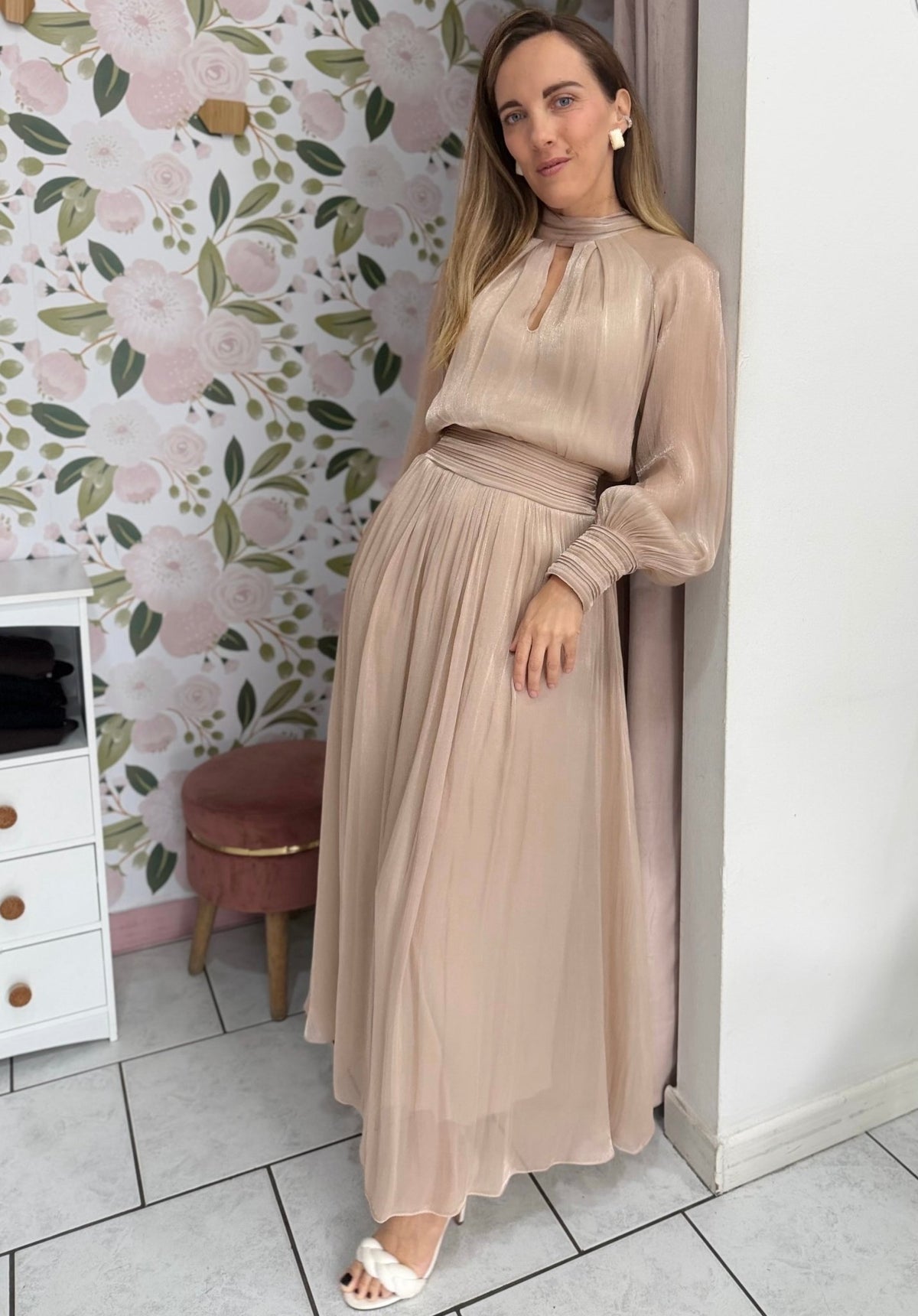 ABITO ELEGANTE ROSA ECO - Fanatica Boutique