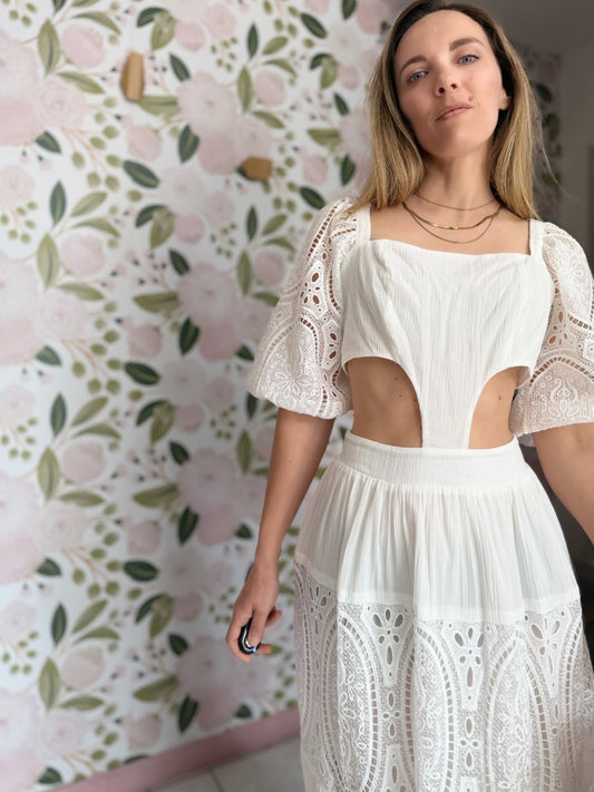 ABITO PIZZO SAN GALLO AMOSA - Fanatica Boutique