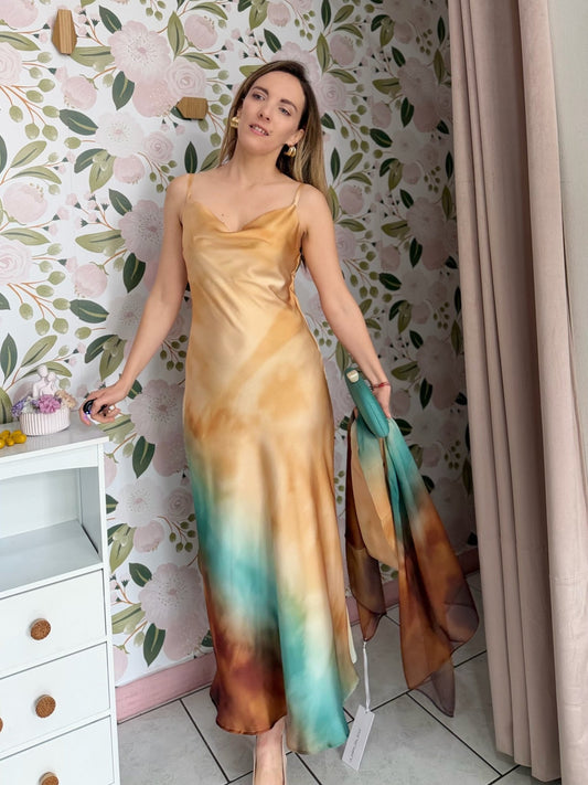 ABITO SFUMATURE LE SARTE DEL SOLE - Fanatica Boutique