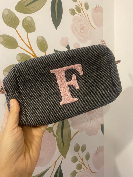 ALPHABET MINI BAG NERA LETTERA F - Fanatica Boutique