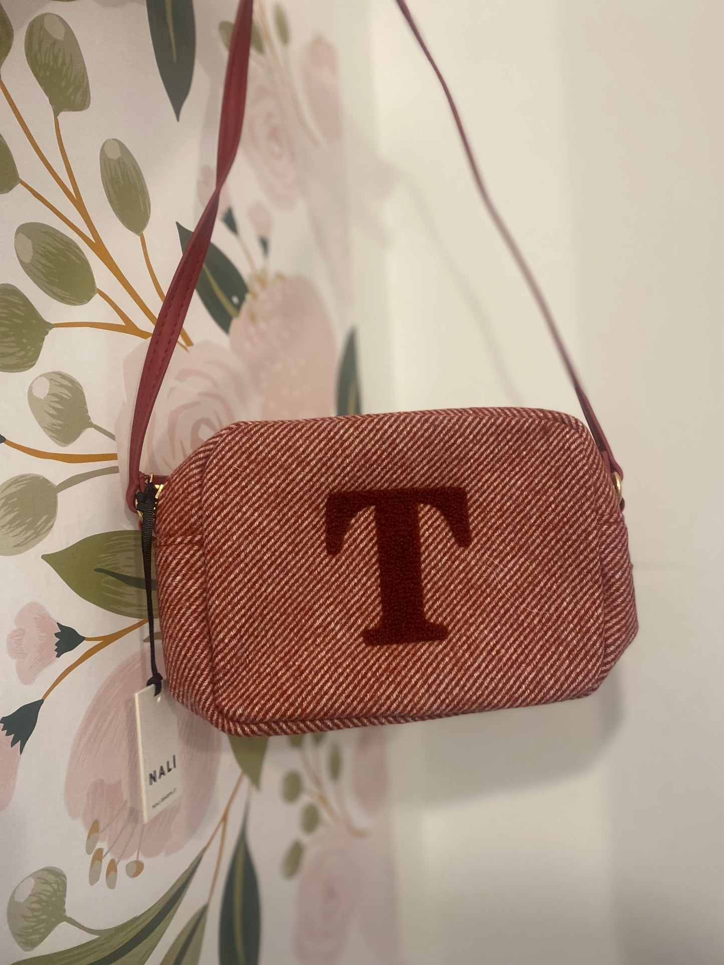 ALPHABET MINI BAG ROSSA LETTERA T NALì - Fanatica Boutique