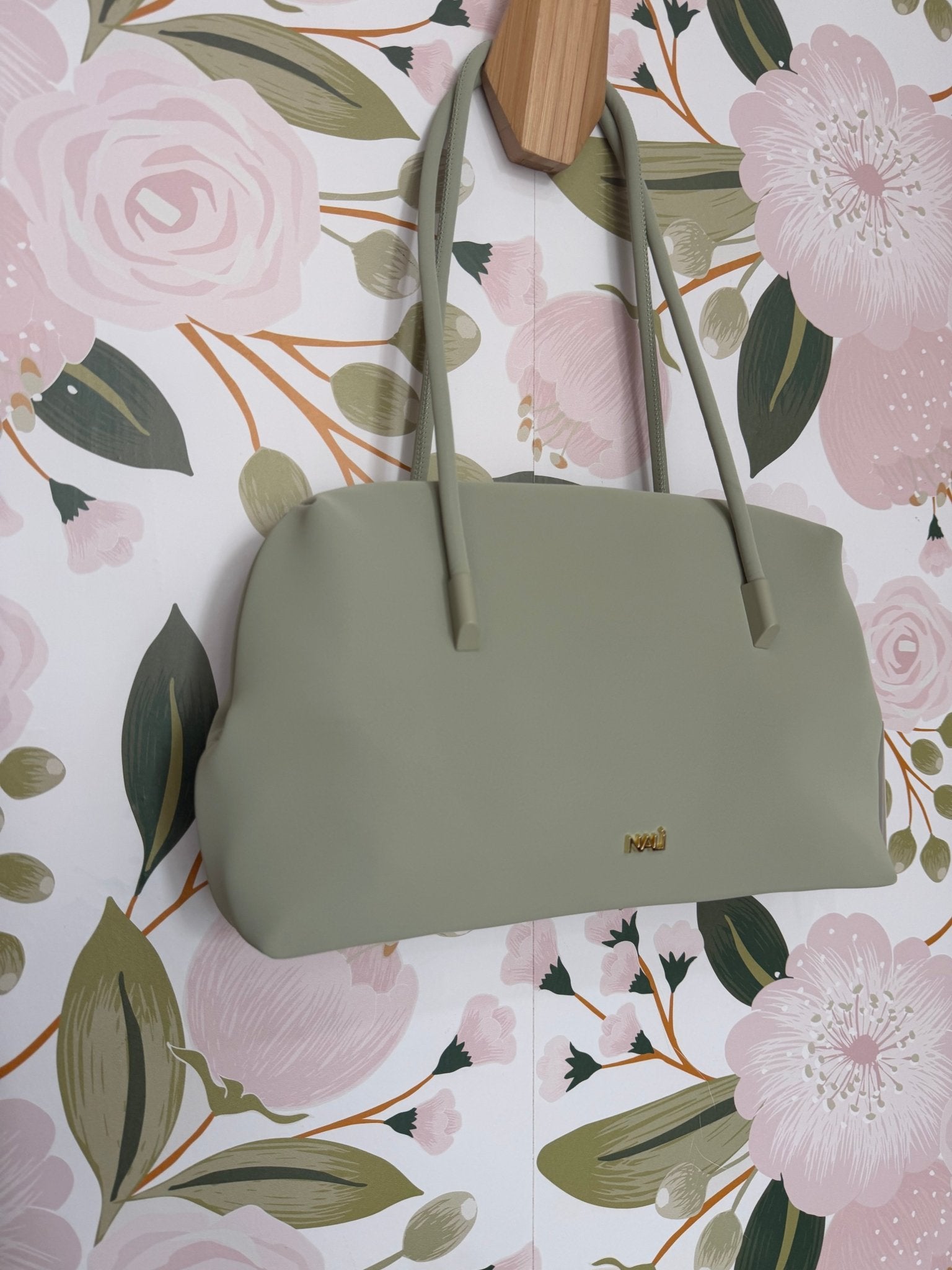 BORSA CASSI BIG A SPALLA VERDE NALI - Fanatica Boutique