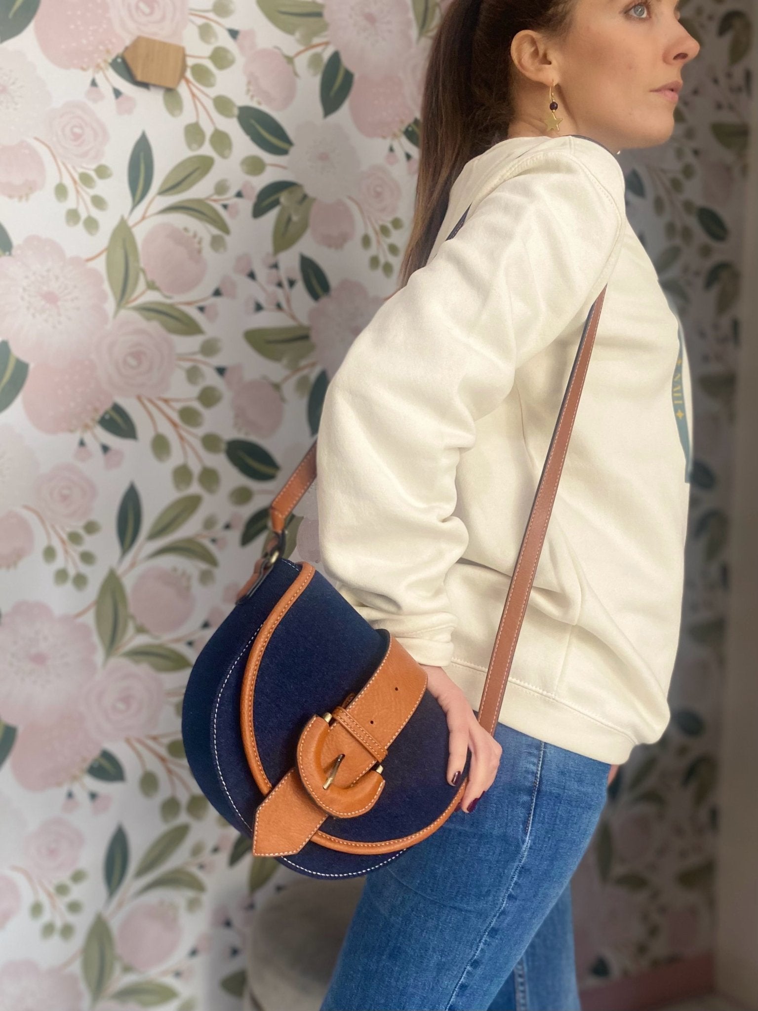 BORSA JEANS ALESSIA MASSIMO - Fanatica Boutique