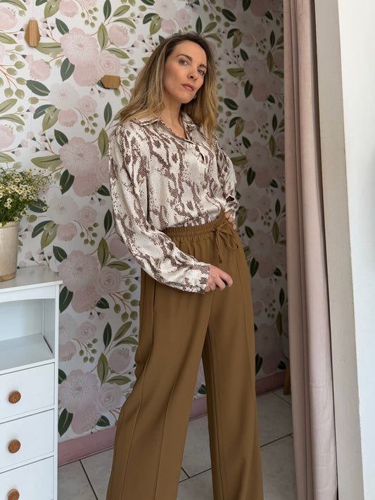 CAMICIA FANTASIA PITONATA ECO - Fanatica Boutique