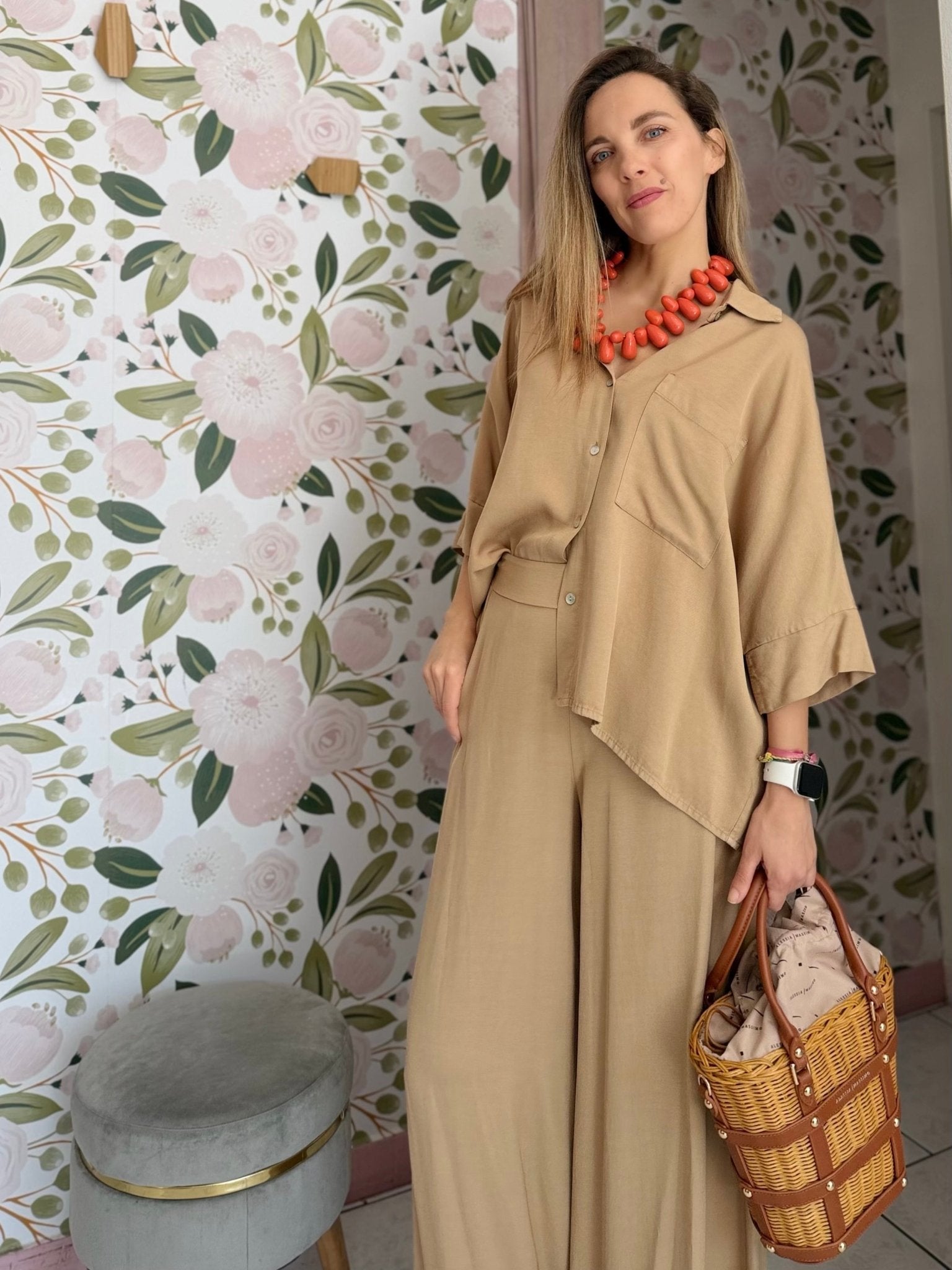 CAMICIA OVER CON TASCA ECO FASHION - Fanatica Boutique