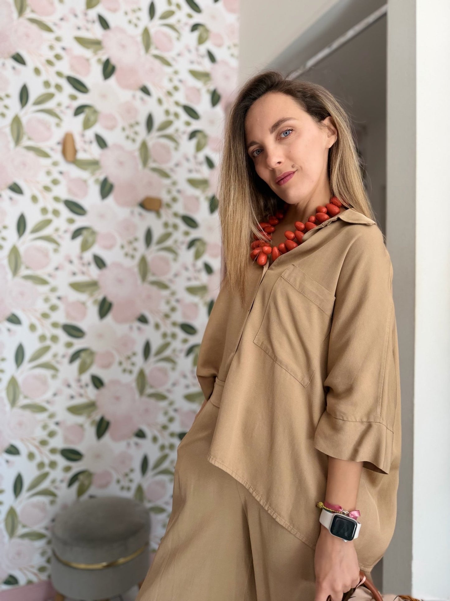 CAMICIA OVER CON TASCA ECO FASHION - Fanatica Boutique