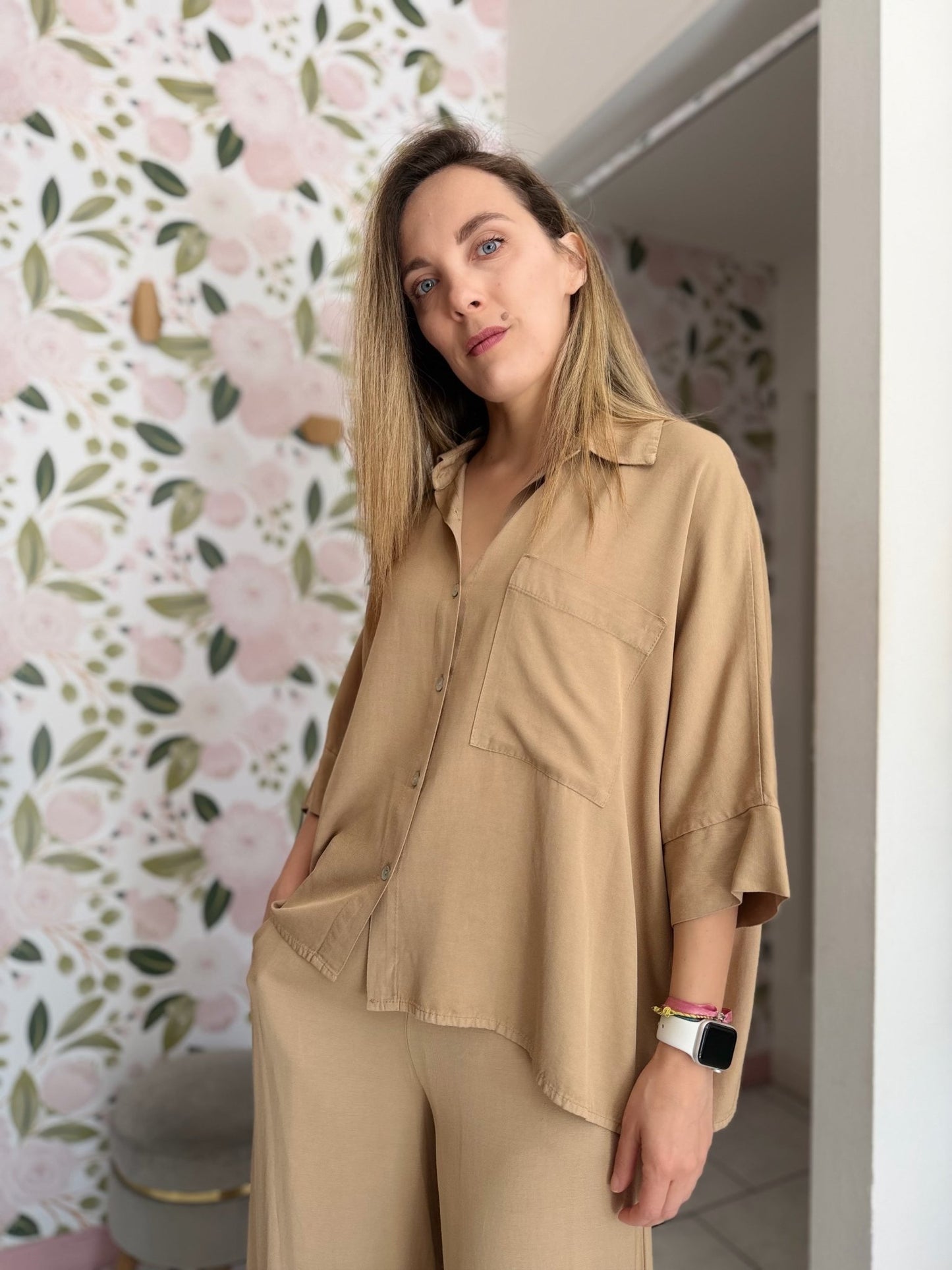 CAMICIA OVER CON TASCA ECO FASHION - Fanatica Boutique