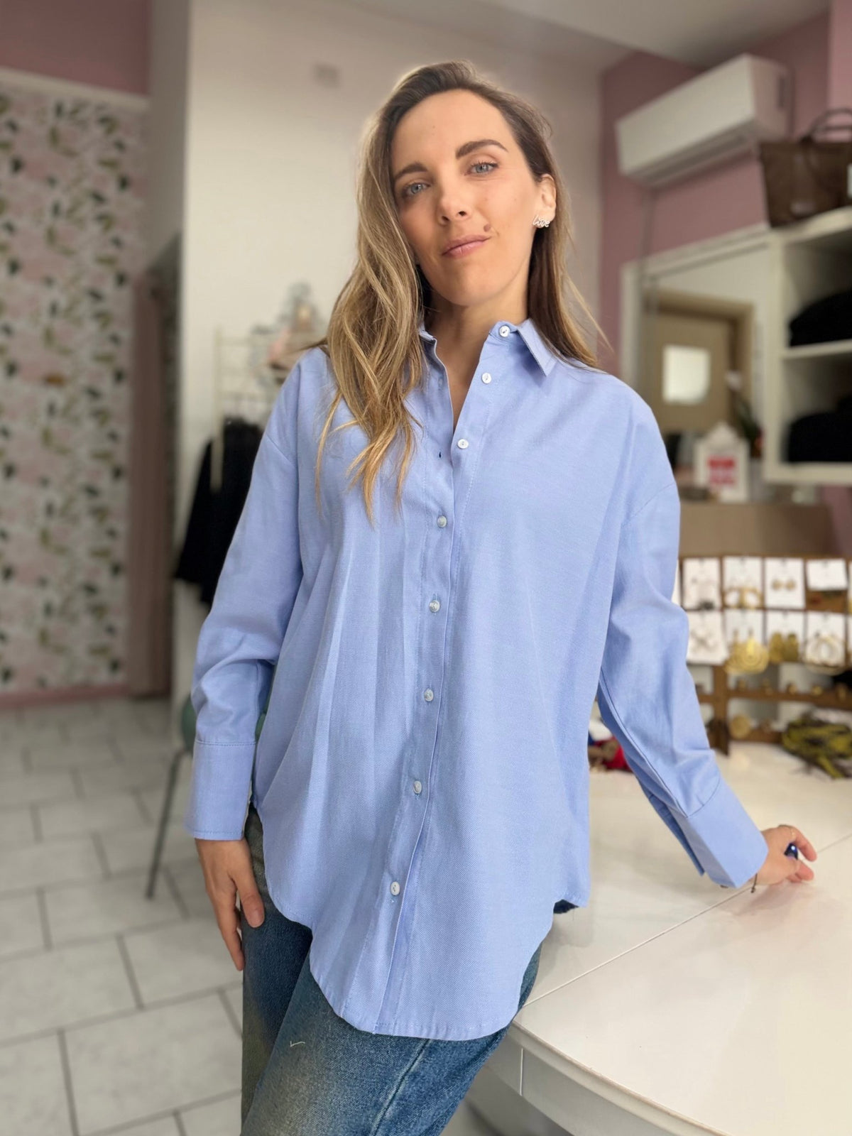 CAMICIA OVER ECO - Fanatica Boutique