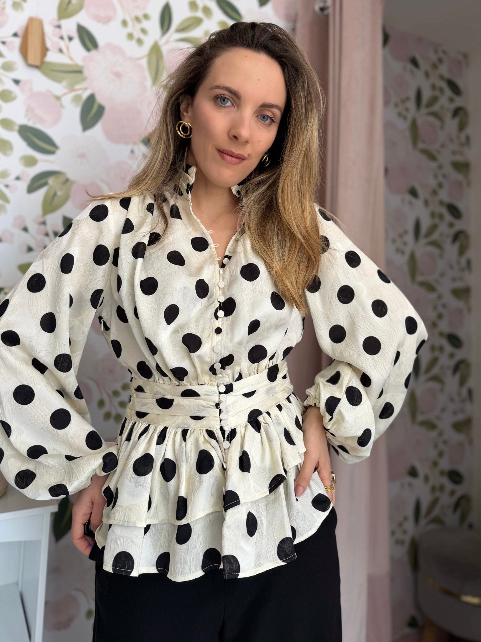CAMICIA POIS AMOSA - Fanatica Boutique
