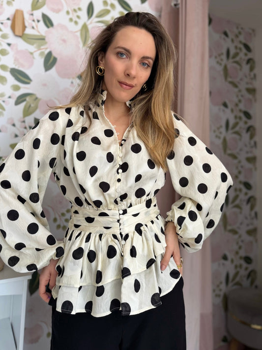 CAMICIA POIS AMOSA - Fanatica Boutique