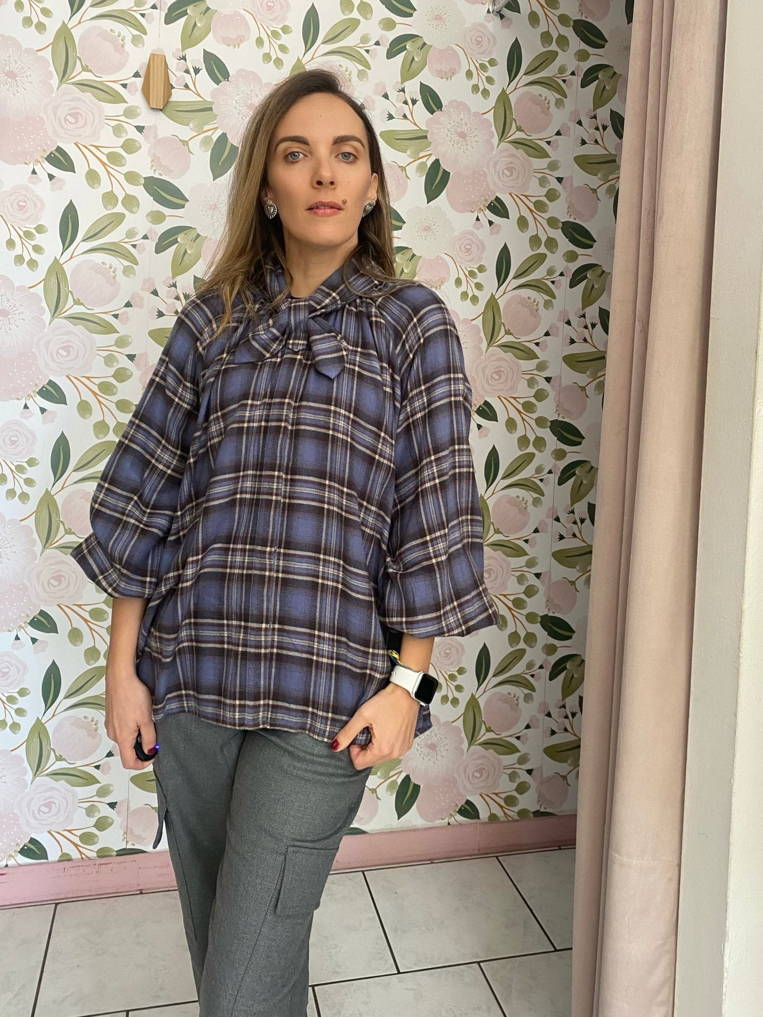 CAMICIA TARTAN AMOSA - Fanatica Boutique
