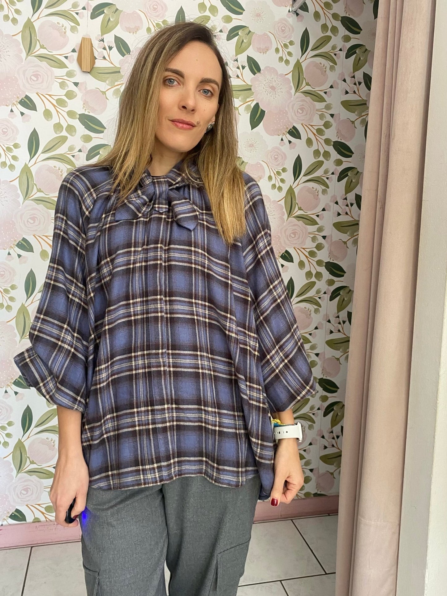 CAMICIA TARTAN AMOSA - Fanatica Boutique