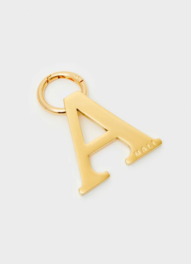 CHARM ALPHABET ORO LETTERA A NALI - Fanatica Boutique