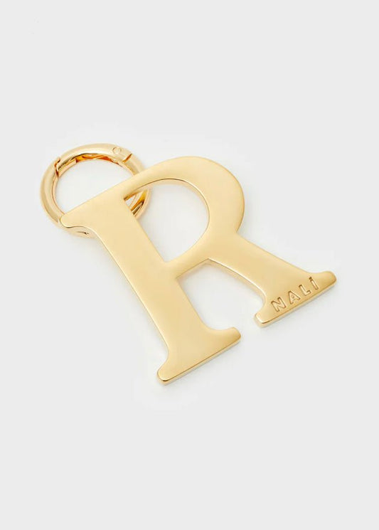 CHARM ALPHABET ORO LETTERA R NALI - Fanatica Boutique