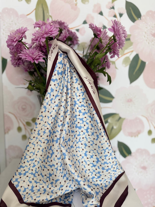 FOULARD FIORI LE SARTE DEL SOLE - Fanatica Boutique