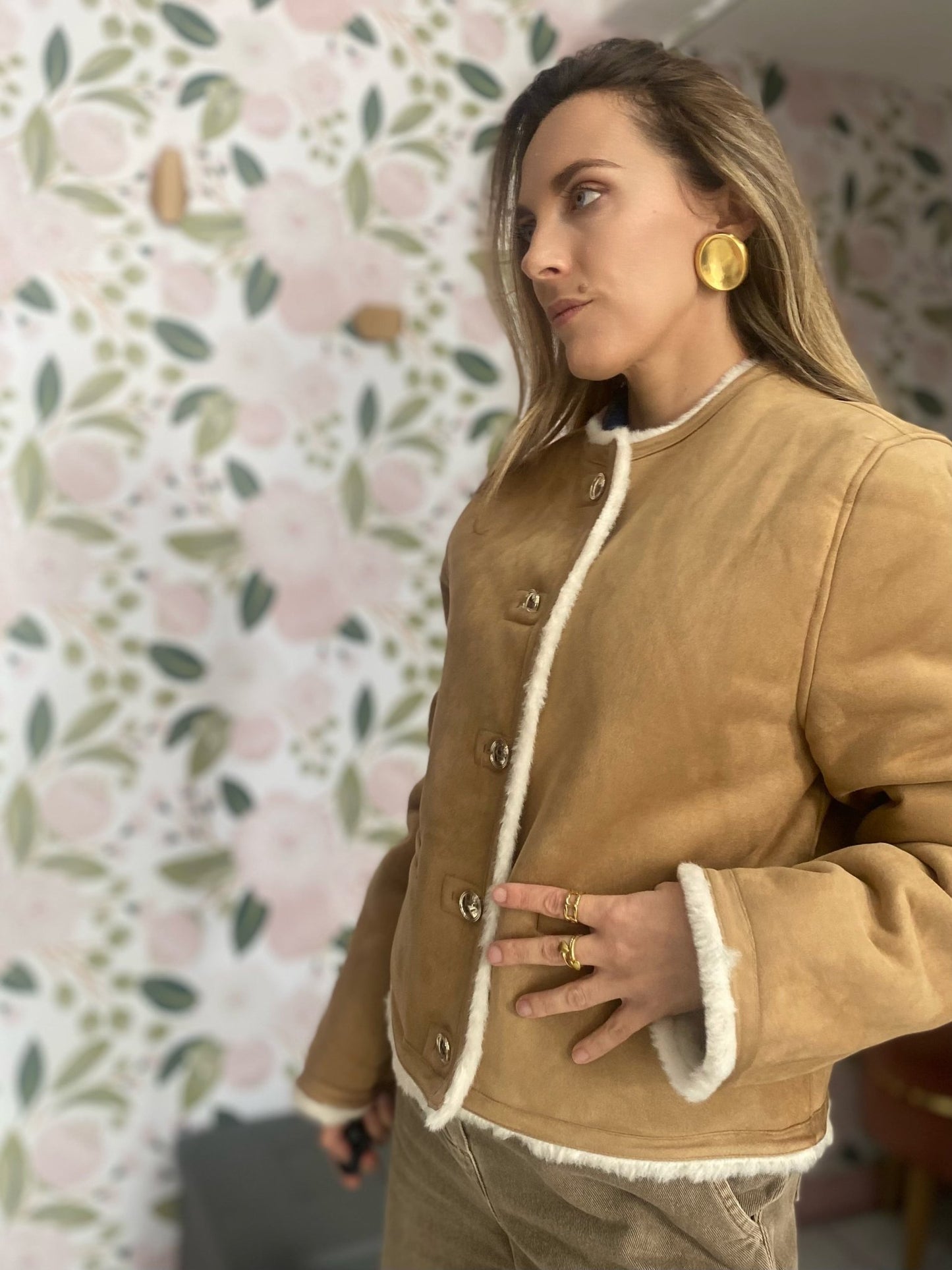 GIACCA MONTONE CORTO REVERSE ALESSI MASSIMO - Fanatica Boutique