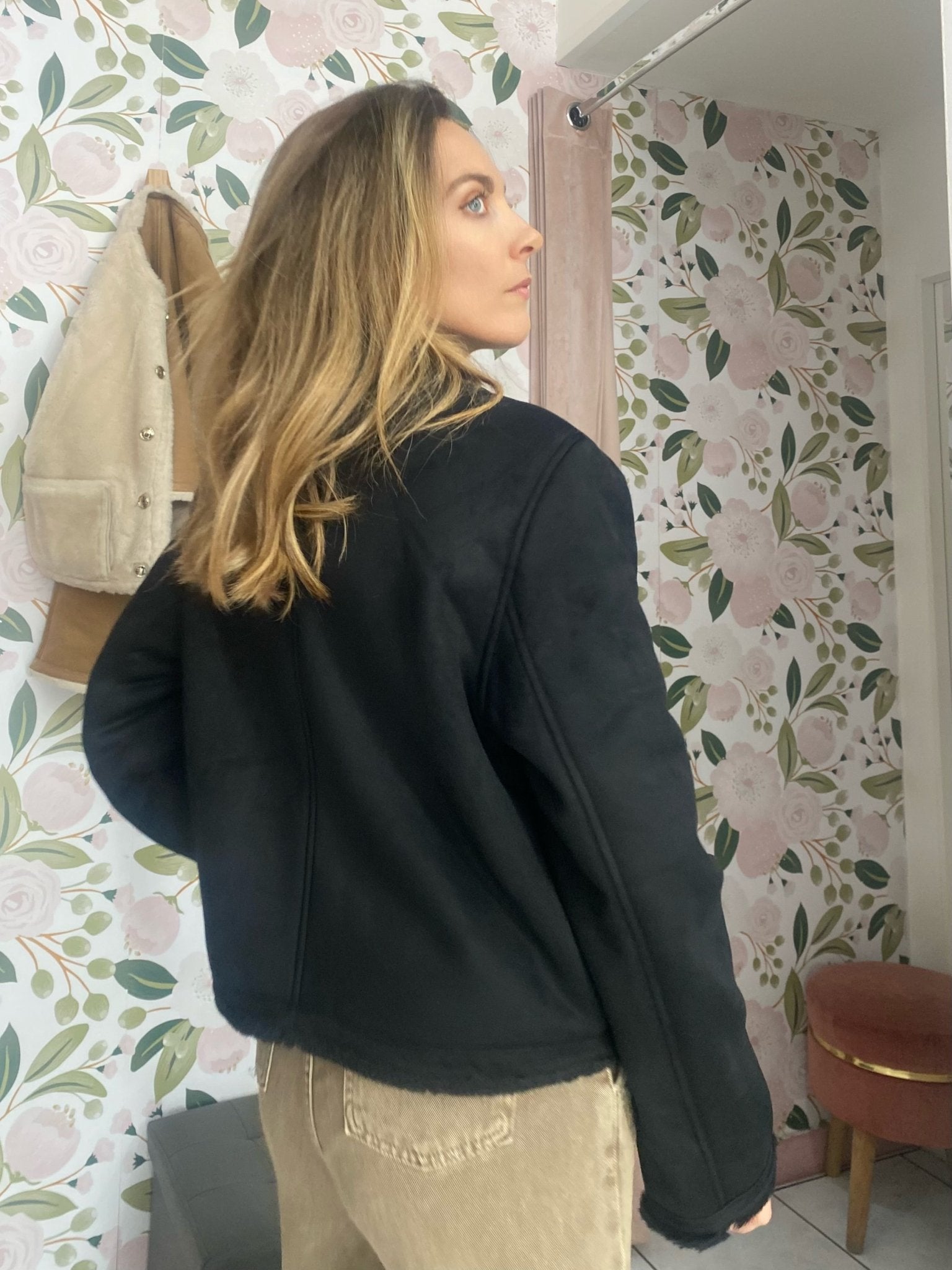 GIACCA MONTONE CORTO REVERSE ALESSI MASSIMO - Fanatica Boutique