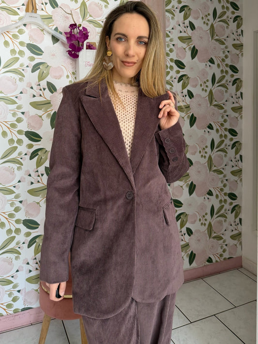 GIACCA VELLUTO LE SARTE DEL SOLE - Fanatica Boutique