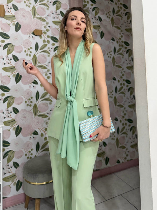 GILET INSERTO GEORGETTE ECO - Fanatica Boutique