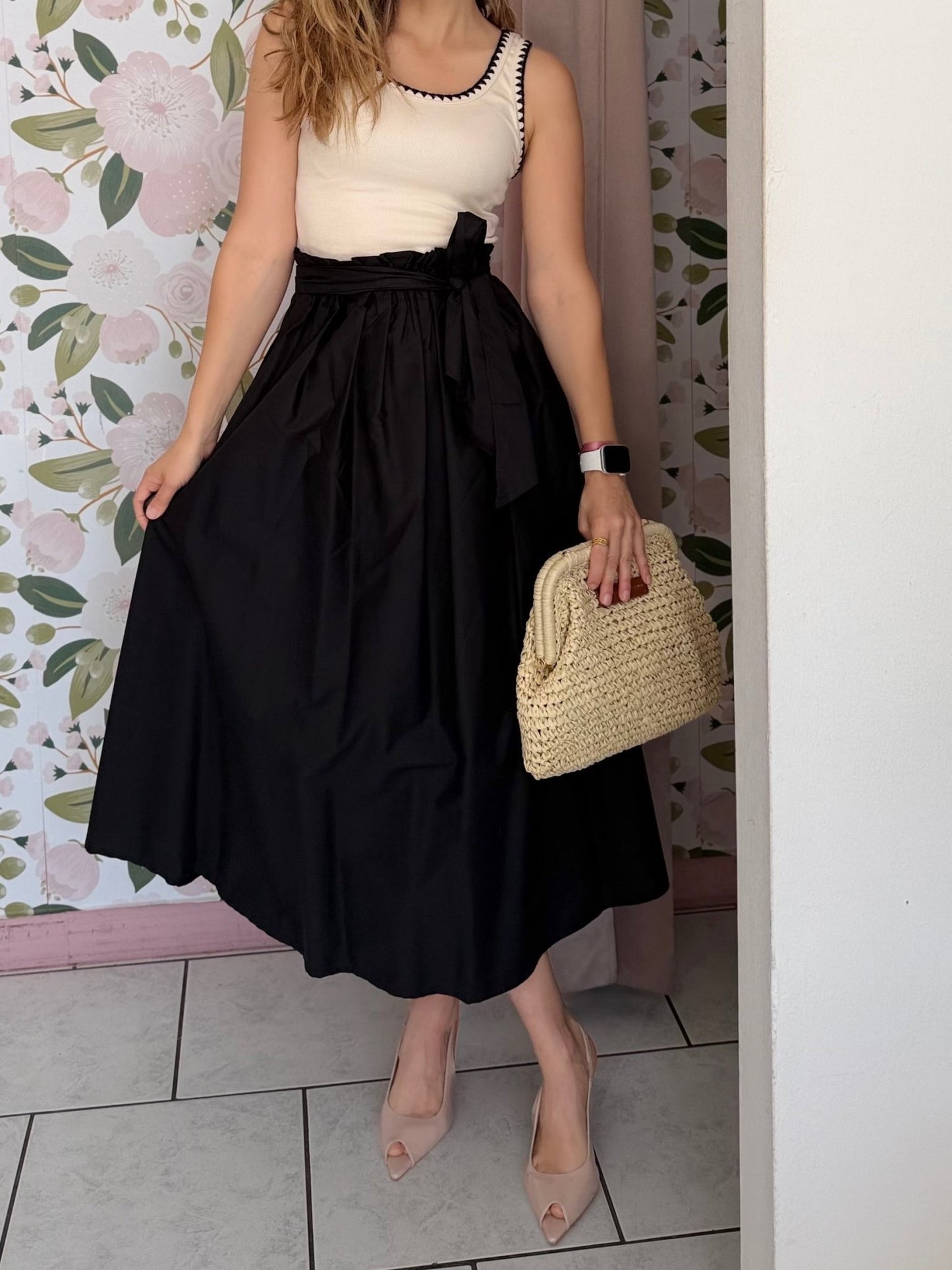 GONNA ARRICCIATA LE SARTE DEL SOLE - Fanatica Boutique