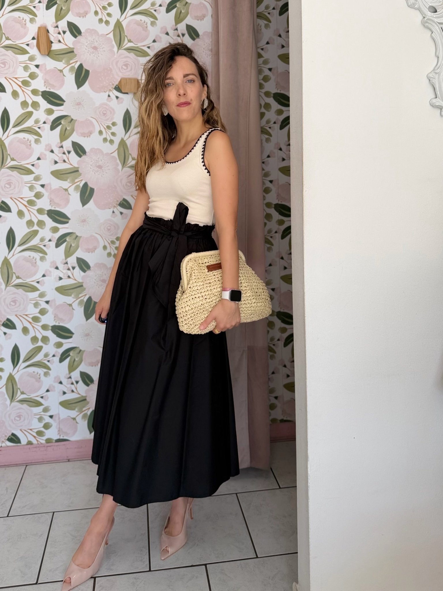 GONNA ARRICCIATA LE SARTE DEL SOLE - Fanatica Boutique