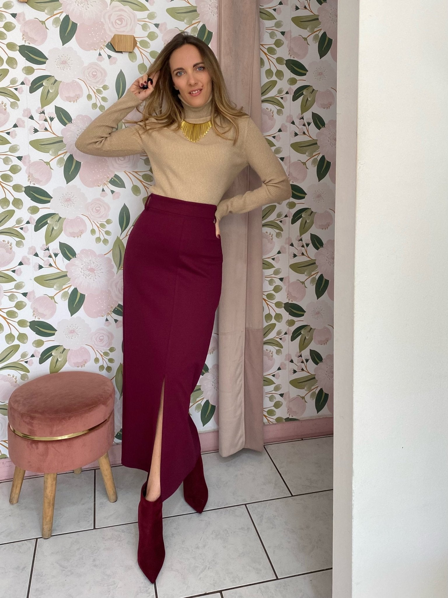 GONNA LUNGA LE SARTE DEL SOLE - Fanatica Boutique